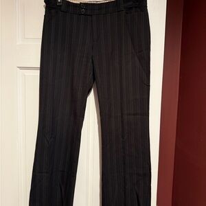 Sanctuary Black Pinstripe Trousers